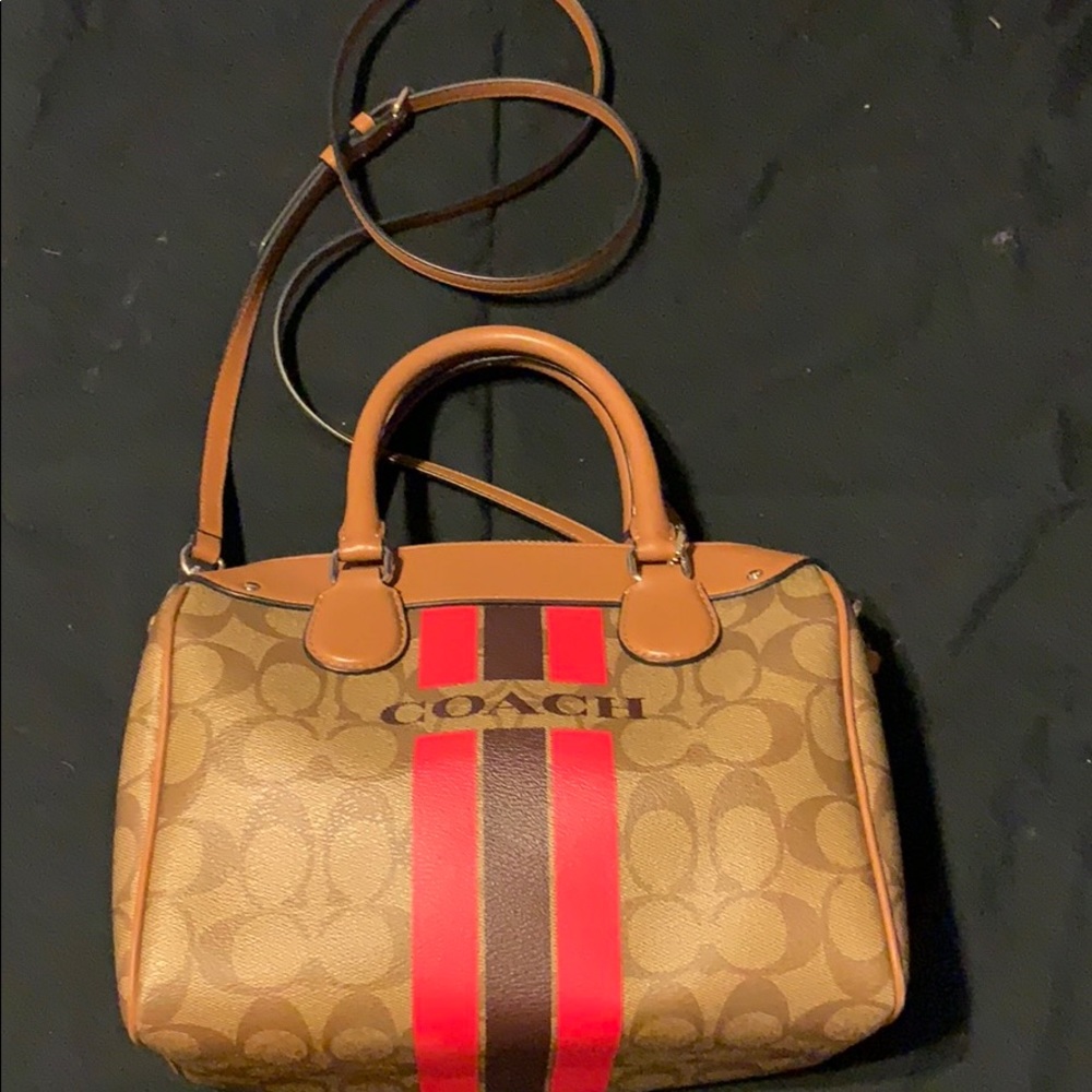 Coach barrel purse